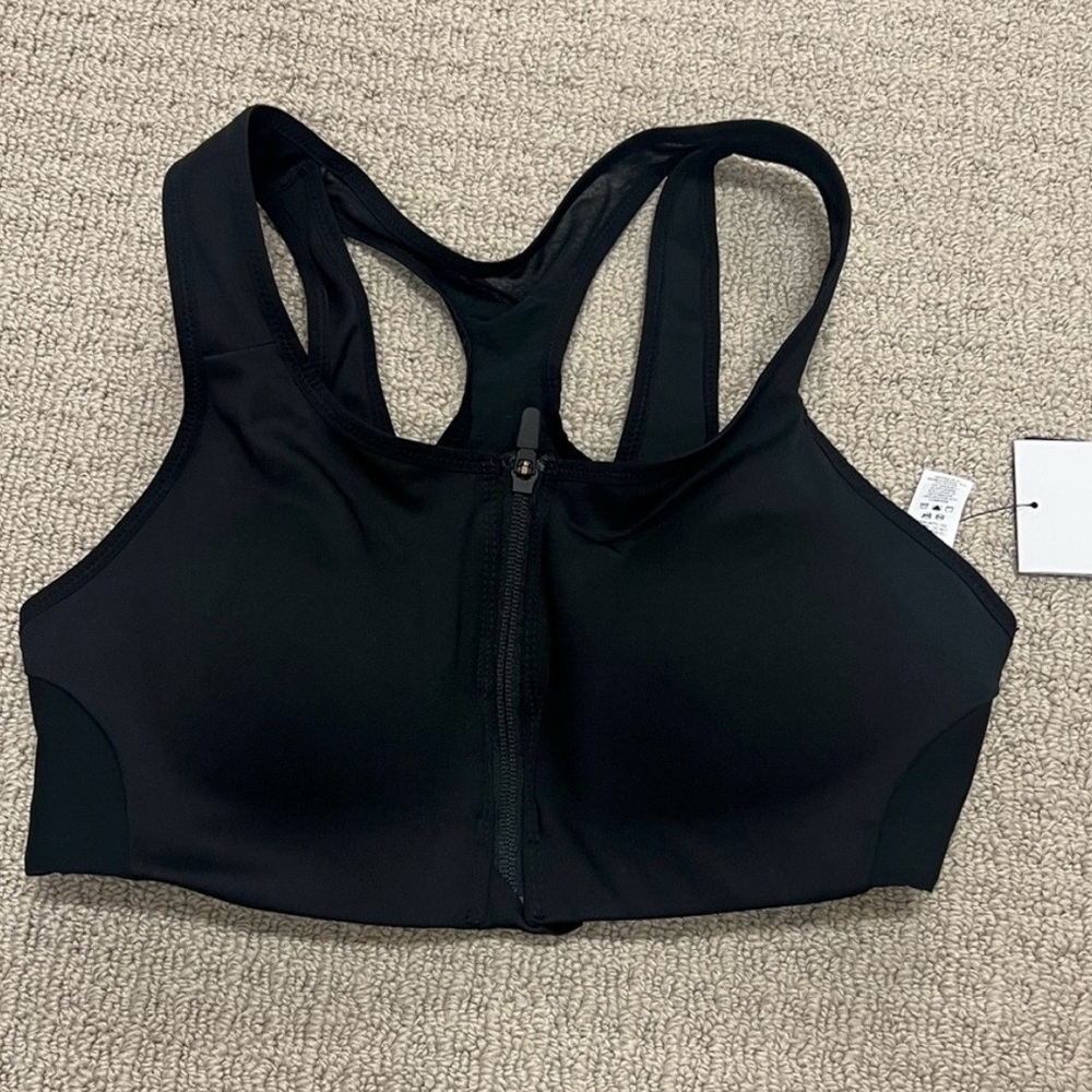 Nike Women’s Training Zip Up Sports Bra - Picture 3 of 4